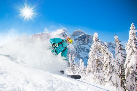 Winter activities in Alta Badia Image: Winter holidays in Alta Badia